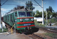 ВЛ80к депо Киев (Украина Лето 2005)